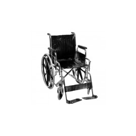 Silla de ruedas estándar cromada HER-S300 MARCA -  Hergom