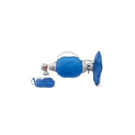 Resucitador para adulto Mark IV con manguito azul nº5 (reusable)