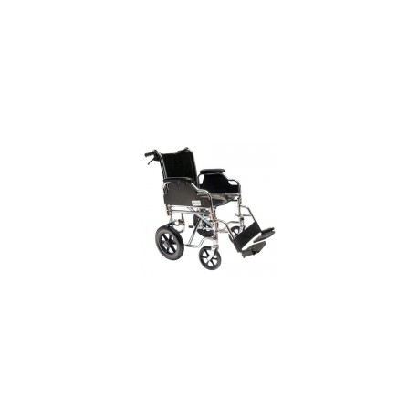 Silla de traslado de acero con asiento de 18" MST-STKY904BJ-46 MARCA -  Medical Store