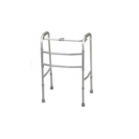 Andadera caminadora de aluminio anodizado (color plata) MOB-ECF04S MARCA -  Mobicare