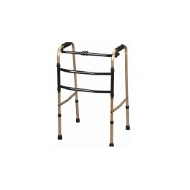 Andadera caminadora recíproca de aluminio inodizado (color bronce) MOB-ECF04B MARCA -  Mobicare