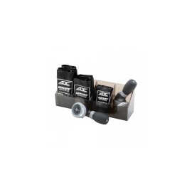Kit de baumanometro "multikuf" con 3 brazaletes negro
