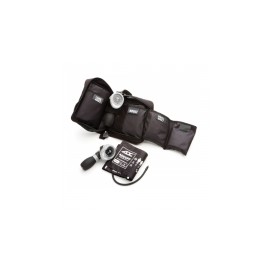 Kit de baumanometro "multikuf" portable con 3 brazaletes, color negro