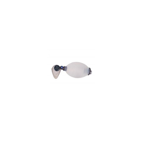 Resucitador reusable adulto de silicón c/reservorio
