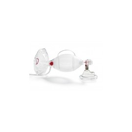 Resucitador SPUR II desechable neonatal con reservorio y mascarilla