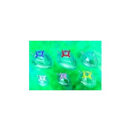Mascarilla para anestesia, para adulto, mediano  4 caja con 20 piezas